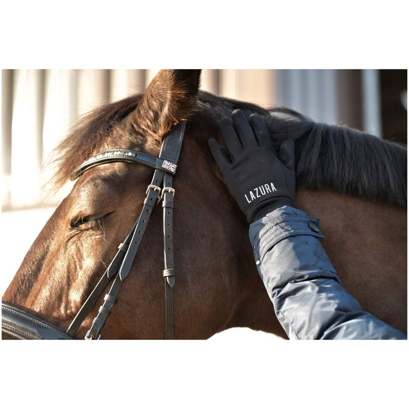 Lazura - Calgary Winter Riding Gloves | Soft Winter Gloves
