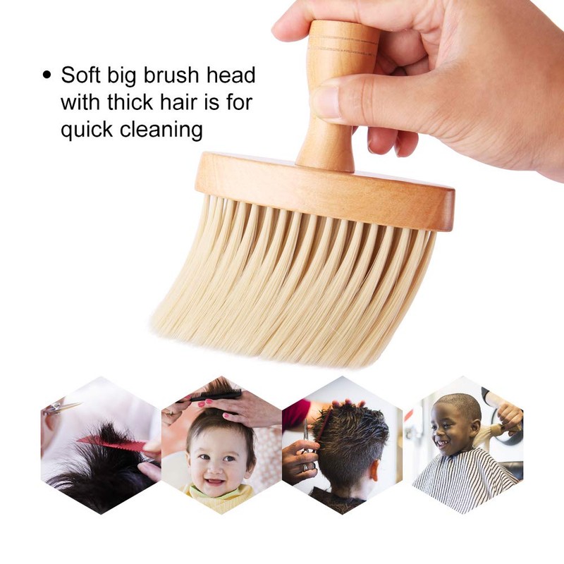 Barber Neck Duster Brush, Professional Soft Household Hair Neck Cleaning