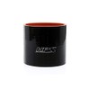 HPS HTSC-100-BLK Silicone High Temperature 4-Ply Reinforced Straight Coupler Hose,