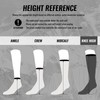 LEAKDRY KneeHigh Waterproof Socks 3Lyr Merino Wool, Warm & Breathable.NylonExterior,