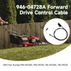 946-04728A Drive Cable Compatible with Troy-Bilt TB200 TB210 Craftsman M210