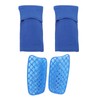 1 Pair Youth Soccer Shin Guard Sleeves Ultralight Breathable Soccer