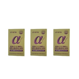 Dream Eum Alpha CD Good Balance Alphacyclodextrin 1000mg / 드림이음 알파CD 굿밸런스 알파시클로덱스트린 1000mg X 60정 3박스