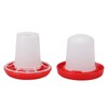 Chick Feeder, Chick Feeder and Waterer Kit Resilient Sleeve Design