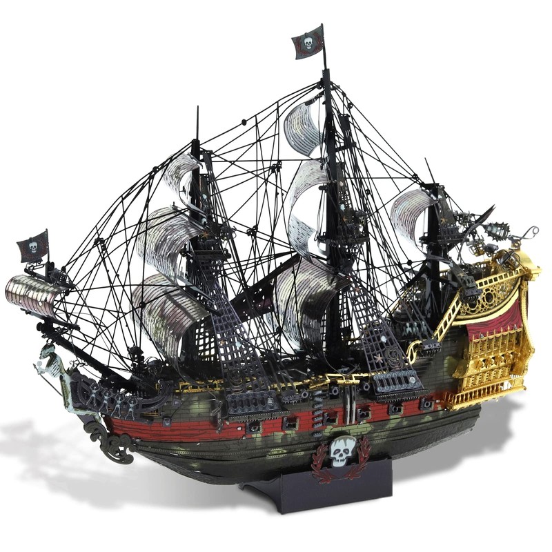 Piececool 3D Puzzle, Flying Dutchman Ship & Tool Set, Pirate