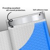 Yens Poly Bubble Mailers 4x8 50 Pack Blue Waterproof Self