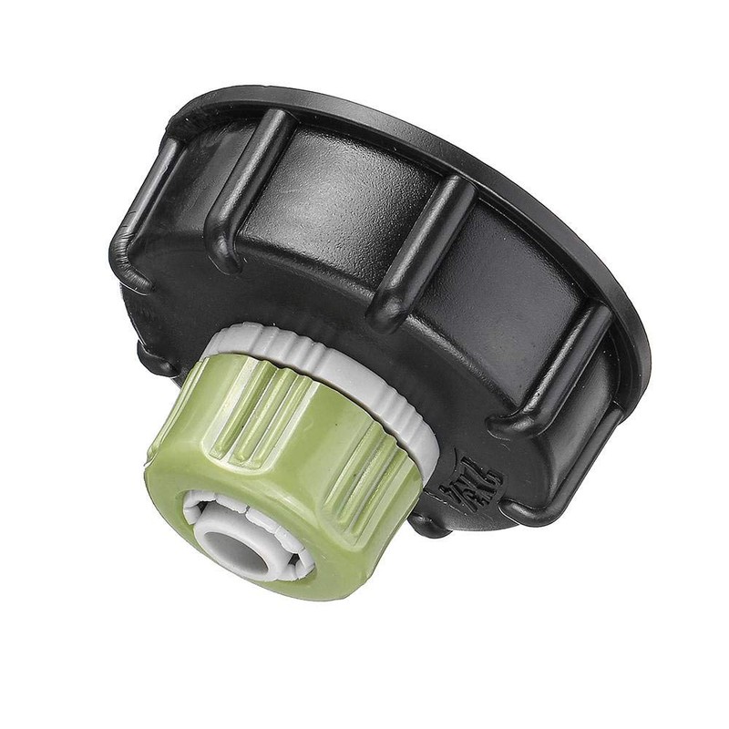 TOOLSTAR IBC adapter, plastic, IBC tank adapter, garden hoselock fitting