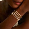 Gold Bracelets for Women Paperclip Chain Bracelet Gold Bracelet Stack