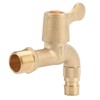 Brass WaterTap G1/2in Thread Spiral Opening Switch for Household Washing