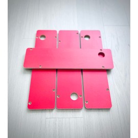 CncDesigns Zero Clearance Inserts (4-Pack) for Skil Table Saw TS-6307-00, Made in USA.