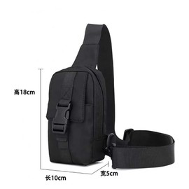 Mini Pechera Bandolera Táctica Premium Bolso Para Celular (Verde)