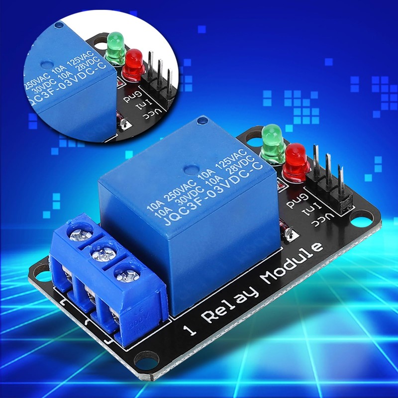 Garosa 3.3V Relay Module Control Board Electronic Switch with LED
