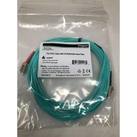 Legrand 01113 7m Fiber LC/LC 10Gb OM3 DX Multimode Aqua Fiber Optic Patchcord