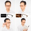 GALAXSEE Reading Glasses Ultra Thin Blue Light Cut Stainless Steel