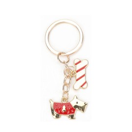 Dog Keychain,Cute Dog Couple Keychains,Dog Keychains for Dog Mom to Express Love and Affection with Cute Design,Unique Keychains for dog Lovers