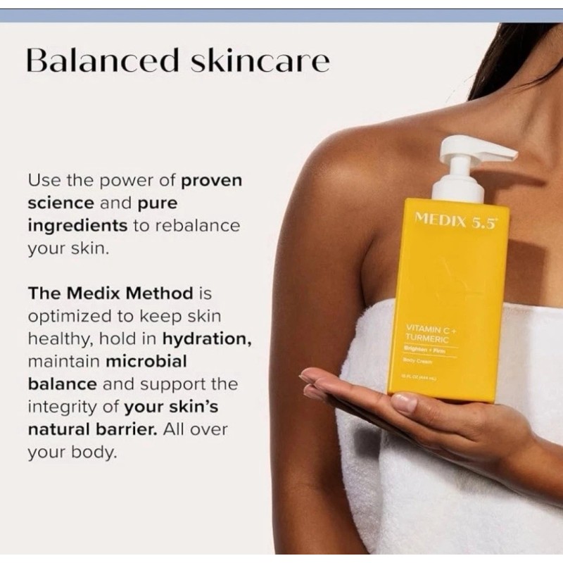 Medix 5.5 Vitamin C & Turmeric Moisturizer Cream - Anti-Aging