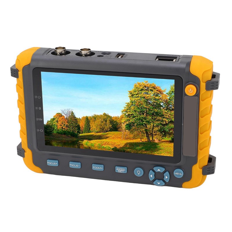CCTV Camera Tester 8MP 5 Inch Screen VGA HD Multimedia