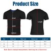 DiULi Men's Sauna Suit, Black zip, XXL