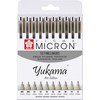 Yukama Sakura Pigma Art Edition All 10 Pigma Micron Fineliners