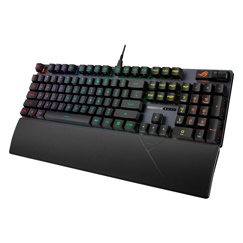 ASUS ROG Strix Scope II Gaming Keyboard, pre-lubed ROG RX