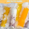 Maqihan 100 Ice Candy Plastic Bags - 4X12 Bolsas Para