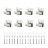 Tile Display Wall Hanger, 8 Pcs Stainless Steel Wall Mount