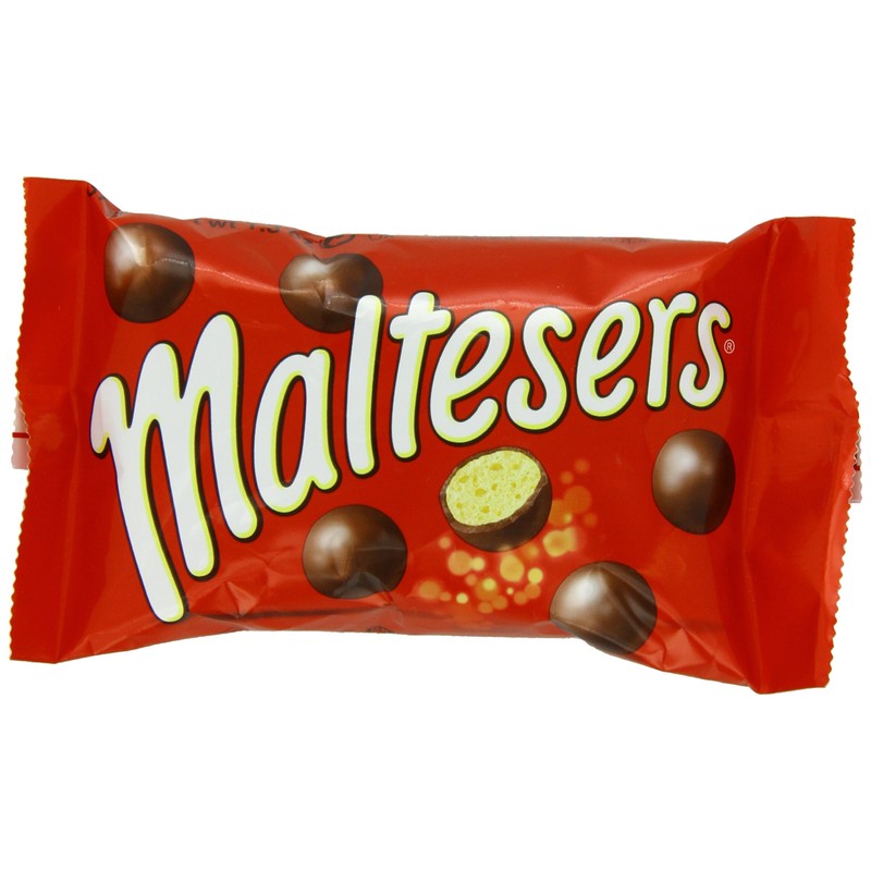 Mars Maltesers, 1.2000-ounces (Pack of 25)