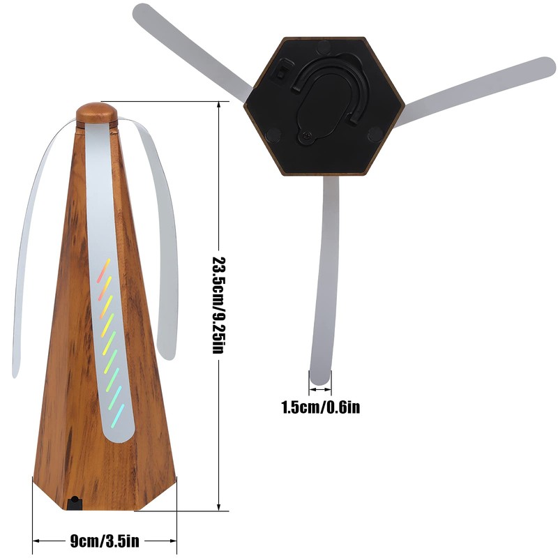 PIAOPIAONIU 3 PCS Fly Fan for Tables Fan Fly Portable