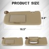 PEVAST Left Driver Side Sun Visor for Honda CRV CR-V