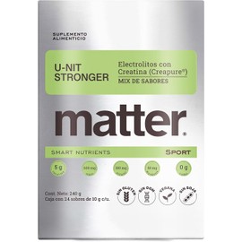 Electrolitos con Creatina Creapure U‑nit Stronger SA7162 – 24 sobres