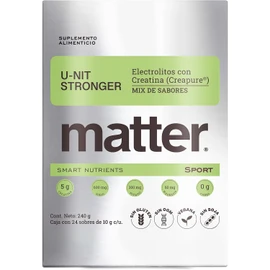 Electrolitos con Creatina Creapure U‑nit Stronger SA7162 – 24 sobres