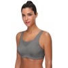 WingsLove Women's Sports Bra High Impact Bounce Adjustable Control Workout