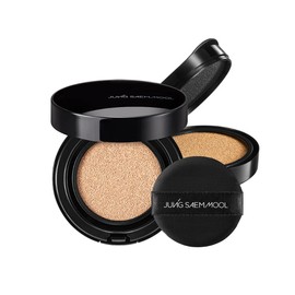 Jeongsaemmul JUNGSAEMMOOL Essential Skin Nuder Long Wear Cushion (SPF50+) original + refill, medium, 28g / 정샘물 에센셜 스킨 누더 롱웨어 쿠션(SPF50+) 본품+리필, 미디엄, 28g