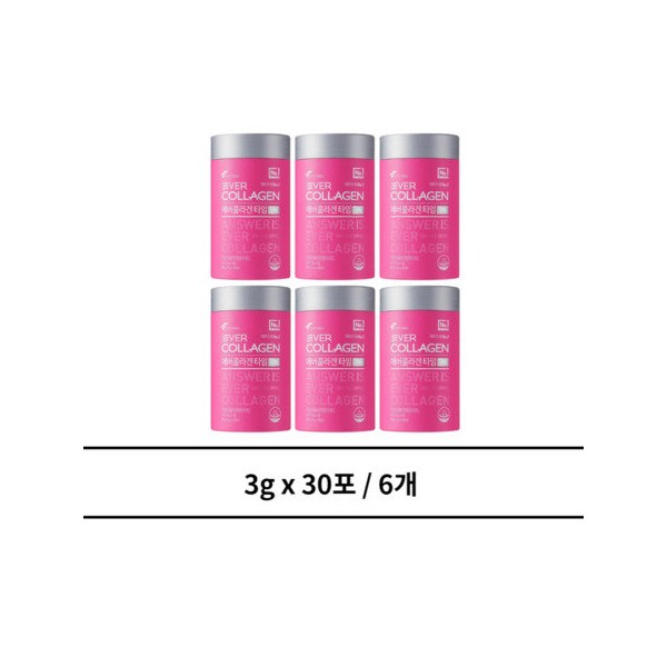 Nutri Ever Collagen Time 6 / 뉴트리 에버콜라겐 타임 6개