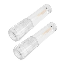VICASKY 2pcs Empty Lip Gloss Container Leak Lip Glaze Tube Transparent Makeup Dispenser for Travel Elegant Design for