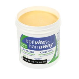 Epil-Vite/Hair Away - Cold Wax for Sensitive Skin, with Vitamin E & Aloe, 600g