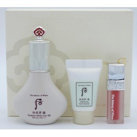 THE HISTORY OF WHOO Gongjinhyang Seol Radinat Sun BB Special Set K-Beauty, Beige