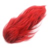H&Bwig Men's Punk Mohawk Spiky Wig - Red/Black & Multicolor