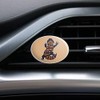 Gila Monster Pixel Lizard Car Air Freshener Vent Clip
