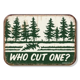 Desperate Enterprises Who Cut One Refrigerator Magnet - Funny Magnets for Office, Home & School - Made in The USA