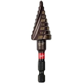 Milw Milwaukee Shockwave Step Drill Bit 4-20 mm 1 Piece 48899263