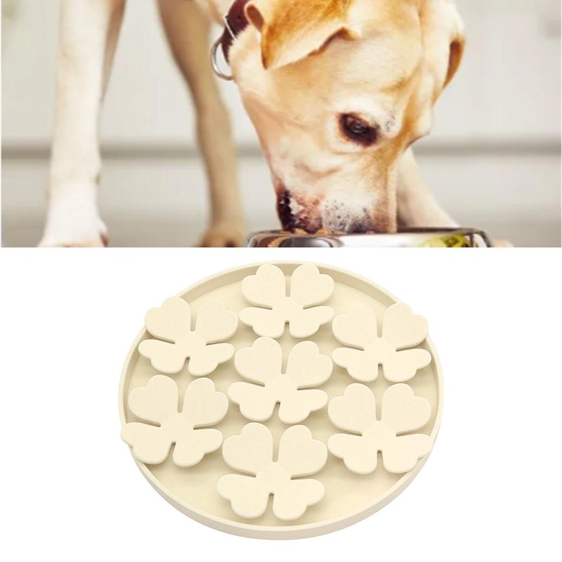 Cat Pet Silicone Slow Food Mat with Suction Cup Cat