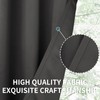 BGment Small Blackout Curtains 36 Inch Length for Kitchen Window