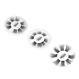 Healeved Girl Eyelash Beauty Accessory Natural and Comfortable False Lashes Set of Black