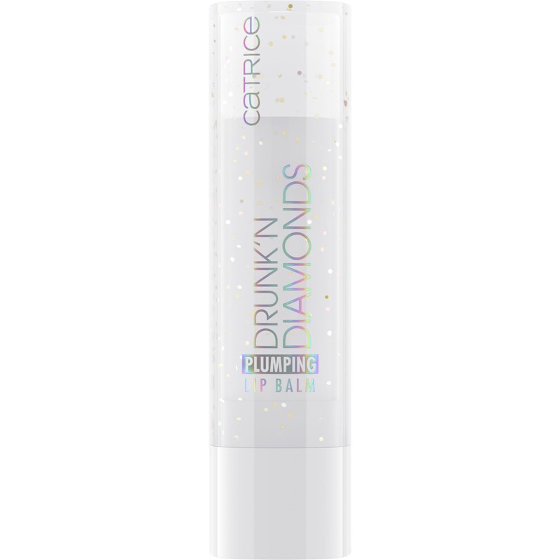 Catrice Drunk'n Diamonds Plumping Lip Balm, No. 060, Nude, Moisturising,