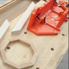 Mitre Box Made of Plastic, Mitre Box with Saw Compartment,