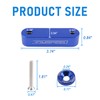JDMSPEED Anodized Blue JDMSPEED Hood Spacer Hood Riser 3/4" Replacement