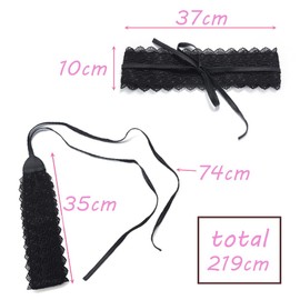 Trsnzul Women's Wide Belt, Pack of 3 Waist Belts, Leather Waist Belt, Women's Wide Obi Belt, Waist Belt, Tie Belt, Lace Waist Belt for Women, Tie Belt, Women's for Dresses, Black, white, brown