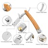 Men Straight Razor Portable Stainless Steel Manual Beard Shaver Trimmer