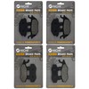 NICHE Brake Pad Set For Kawasaki Mule PRO FXT FX